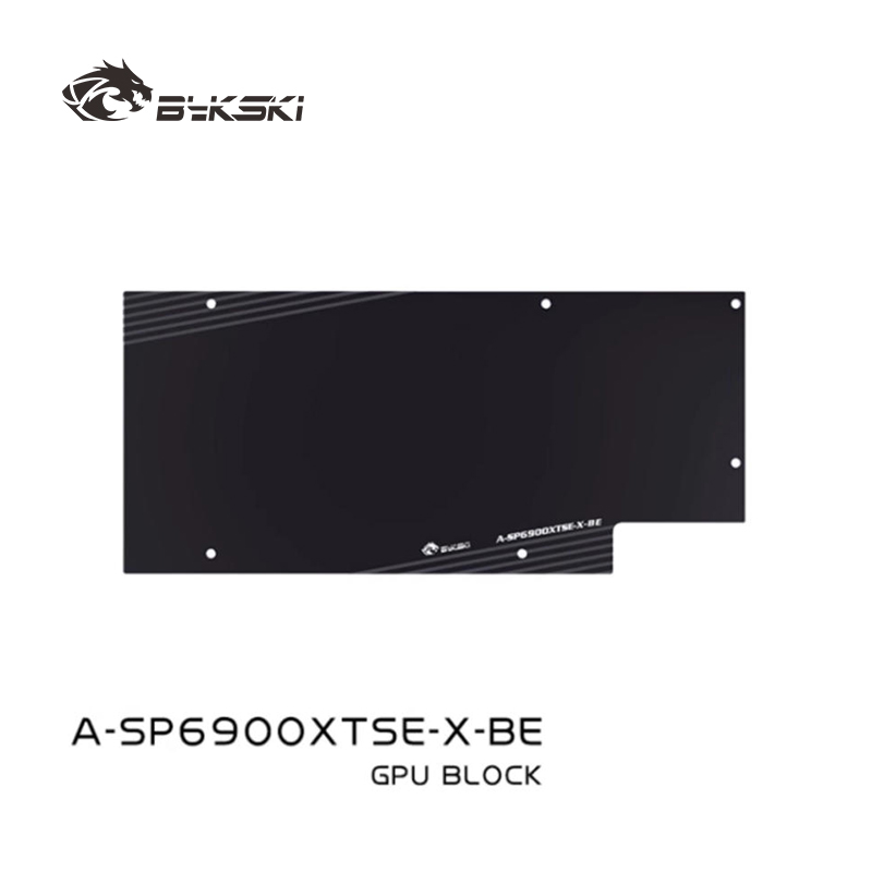 Rx 6900 Xt 16Gb - บล็อกน้ำ GPU Bykski สำหรับการ์ดจอ SAPPHIRE RADEON