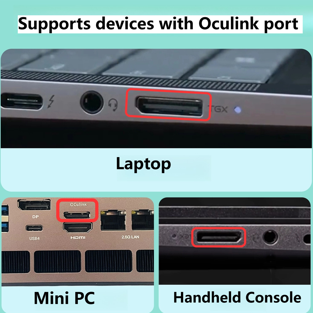 Oculink eGPU Graphics Card Doc - Oculink Egpu Dock Graphics Card บทวิจารณ์และราคา