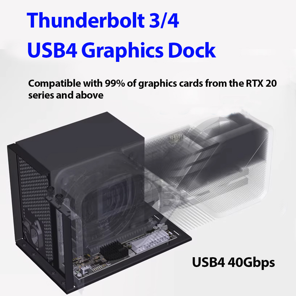 ADT-Link USB4 eGPU Dock Thunde - Thunderbolt 4 External Gpu Enclosure บทวิจารณ์และราคา
